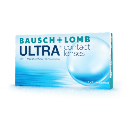 Bausch + Lomb Ultra contact lenses box