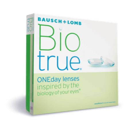 Biotrue ONEday contact lenses box