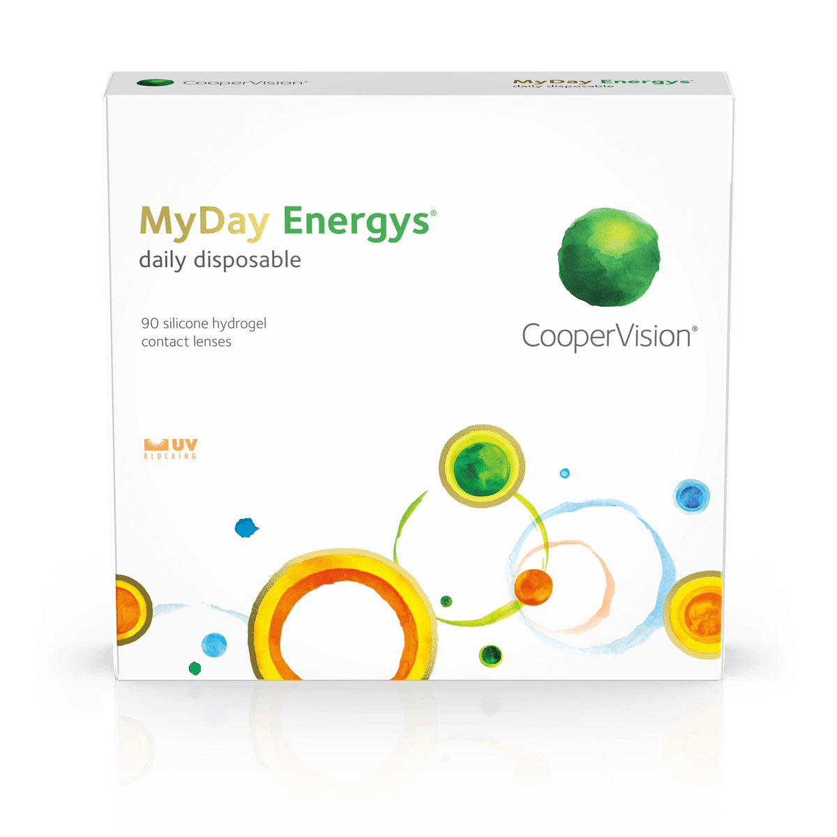 MyDay Energys contact lenses box
