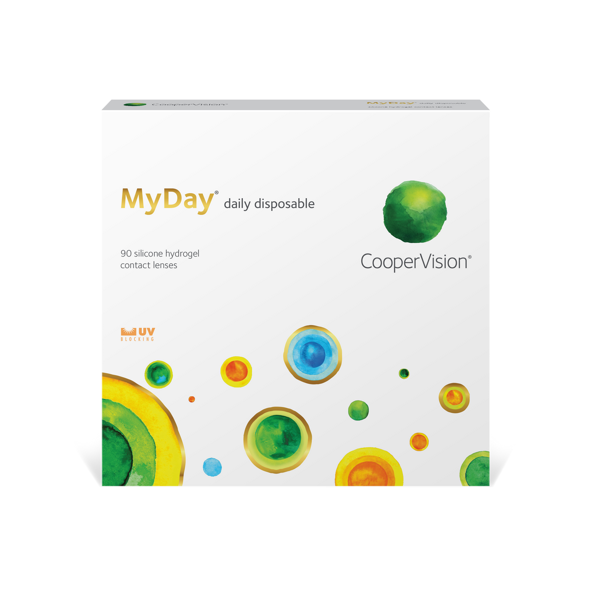 MyDay daily disposable contact lenses box